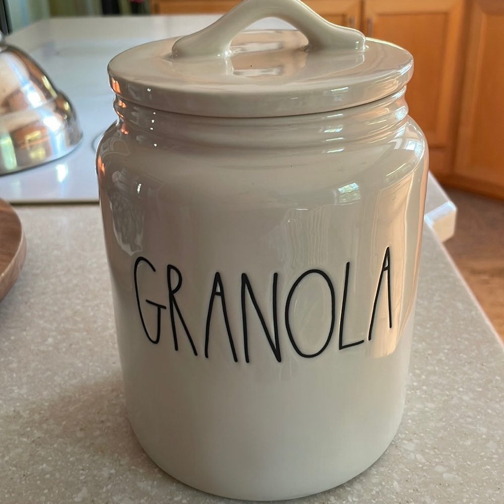 Rae Dunn GRANOLA canister
